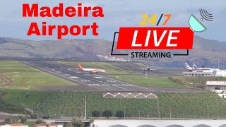 LIVE at Madeira Airport (LPMA) – Landings and Takeoffs