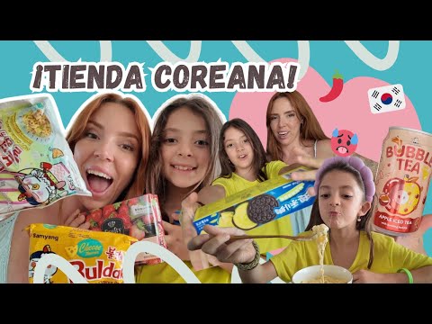 Lo MÁS ASQUEROSO que comimos!🥵 Tienda COREANA 🇰🇷