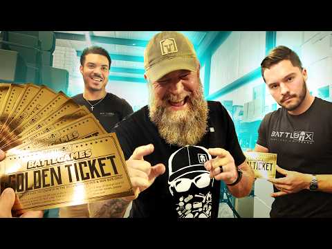 WIN A GOLDEN Ticket, Enter Our $25K Survival GAME! | 2024 BATTLGAMES