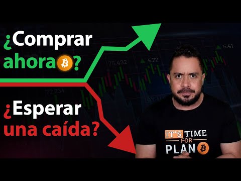 🚨COMPRAR BITCOIN AHORA ó ESPERAR una CAIDA…