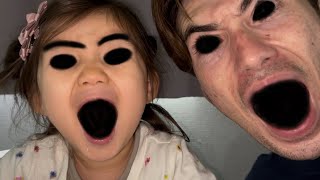 ジェームズのむすめの顔がヤバい。