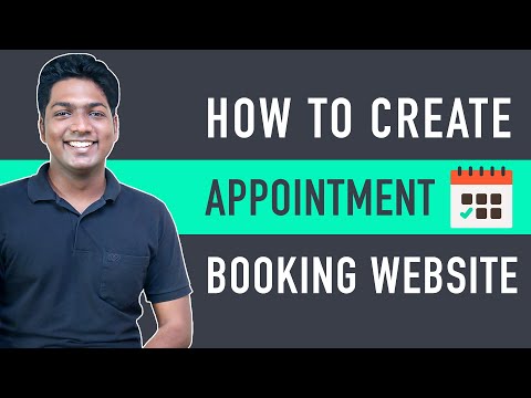 #1 How to Create An Appointment Booking Website - Website Learners