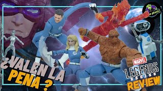 Review 4 fantástico Marvel Legends!!!!!