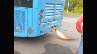 bus supra exhaust