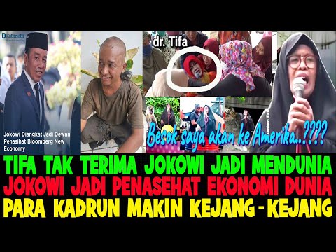 NGAKAK..!! TIFA & TARWIYAH TAK TERIMA JOKOWI JADI PENASIHAT EKONOMI DUNIA