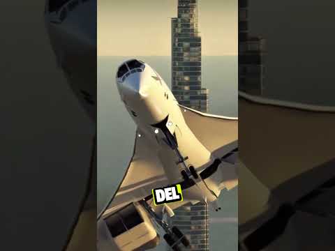 Concorde La nariz que se adapta a la velocidad #shorts