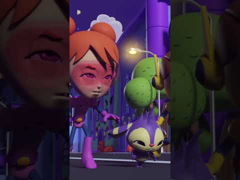 Es La Noche De Halloween Canción De Monstruos Espeluznantes #shorts #fantasma #spooky #funny #witch