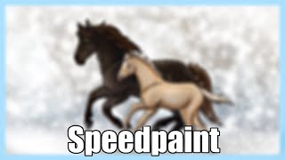 [Speed Paint] 💗Nova und Lou 🐴😍