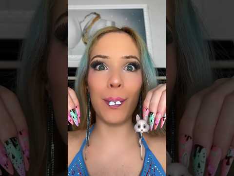 Bunnyteeth lifehack from internet!🐰#beauty #makeup #lifehacks #hack #teeth #prank #shorts