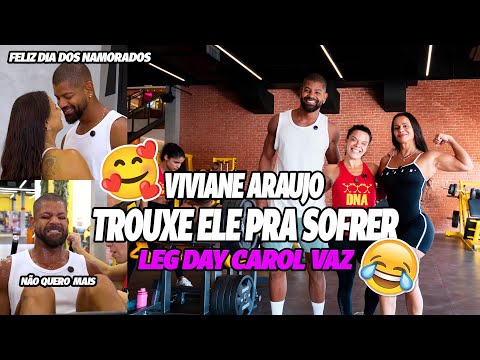 VIVIANE ARAUJO TROUXE O GUILHERME PARA SOFRER! ESPECIAL DE NAMORADOS ❤️ Carol Vaz