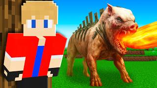 Adicionei NOVO TERROR PIGZILLA no meu Minecraft!