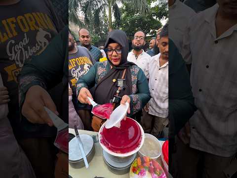 বলেন কি ফলের পুডিং কিভাবে বিক্রি করে দেখুন #shorts #strrefoods #streetfood #food
