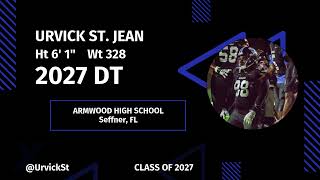 Urvick St Jean - 2027 DT - Armwood (FL)