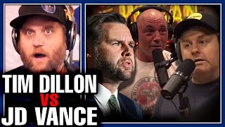 Tim Dillon BLASTS JD Vance On Joe Rogan!  Makes WILD Claim With Zero Evidence!