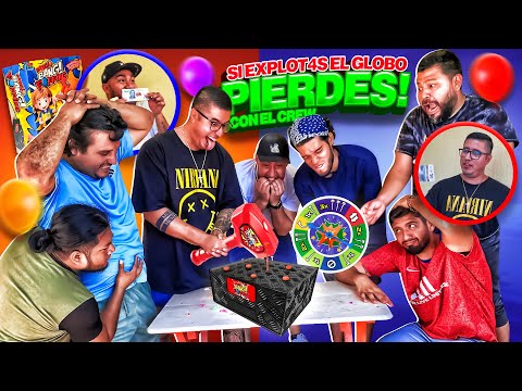 🎈EL QUE REVIENTE EL GLOBO PIERDE🎈💥 CON EL CREW RETOJORJAIS