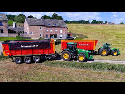 Gras 2024 : Egide London | Claas Jaguar 900 | John Deere 8370 | John Deere 6250 | Silage | grasernte