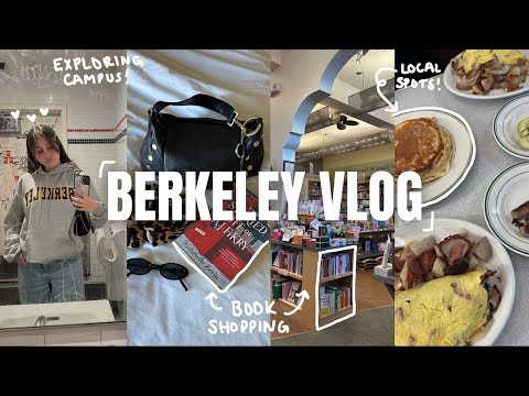 BERKELEY VLOG: roadtrip with Sophie, exploring campus & trying local spots!