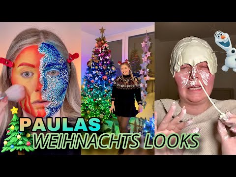 Paulas Weihnachts-Looks MIX 1 😱☃️💚 Olaf, Grinch & vieles mehr 😳