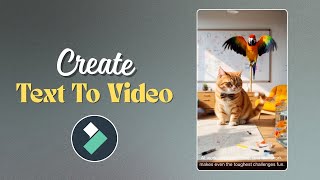 AI Text to Video with Filmora: Create Stunning Videos from Just Text!