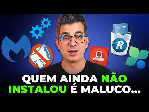 🔥8 Programas GRÁTIS Que DEIXAM Seu PC 200% Mais RÁPIDO!