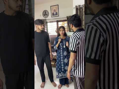 हमारे घर में आयी चुड़ैल 😂😜#shorts #bhoot #funny #comedy #viral #husbandwife #ytshorts