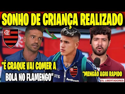 SONHO DE CRIANÇA REALIZADO! VENE ACABOU DE CONFIRMAR CARRASCAL NO FLAMENGO! NOTÍCIAS DO MENGÃO HOJE