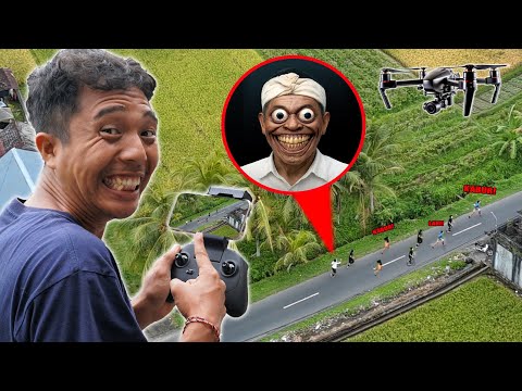DRONE NAMPAK KANG DEDI MASUKIN BOCIL KE BARAK?!