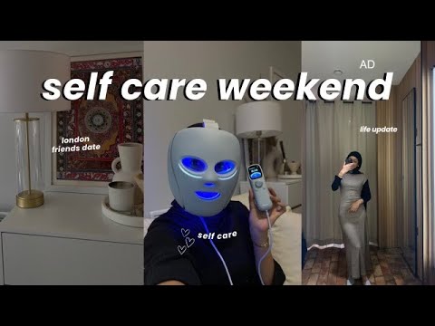 productive weekend 🤍 selfcare routine, life update, friendship dates, pink event. AD