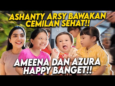 TEMENIN AZURA BERENANG SAMPAI GENDDA DAN ARSY BELIKAN BANYAK CEMILAN!!