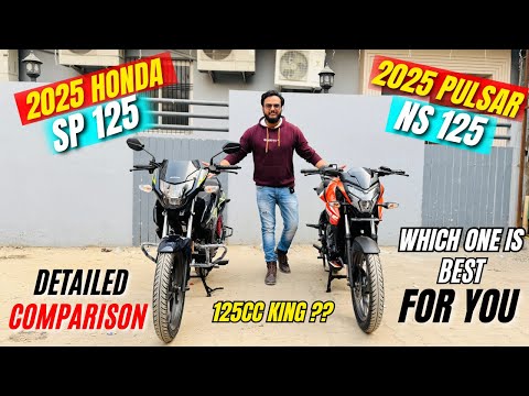 2025 New Honda SP 125 Vs Pulsar NS 125 : Detailed Comparison मात्र 6000 हजार का अंतर Which One Best