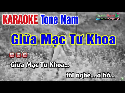 KARRAOKE Giữa Mạc Tư Khoa Nghe Câu Hò Ví Dặm Tone Nam