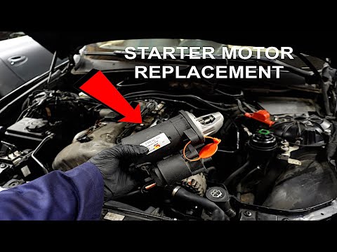 BMW N51 , N52 , N53 , N54 STARTER MOTOR REPLACEMENT