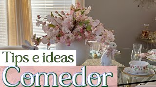 IDEAS para DECORAR  TU COMEDOR-como decorar tu comedor