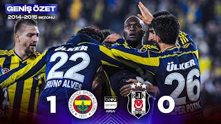 GENİŞ ÖZET: Fenerbahçe (1-0) Beşiktaş | 25. Hafta - 2014/2015
