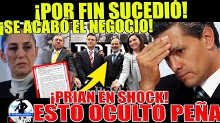 CIRCULA NOTICIA POR TODO EL PAIS!!!! ESTO OCULTABA PEÑA ¡LO ACABÓ LA AMBICIÓN! SE HUNDE EL PRI