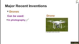 Major Recent Inventions