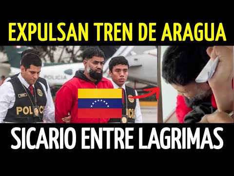 SICARIO del TREN de ARAGUA ROMPE en LLANTO tras ser EXPULSADO de PERU ¡SE ACABO!