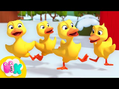 5 Malih Pataka 🦆 Kva Kva Kva | Pesmice za bebe - HeyKids