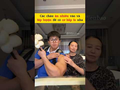 Để có cơ bắp to thì phải ăn nhiều vào và tập luyện chăm chỉ nha ae 💪🔥 #trendingshorts #viralvideo
