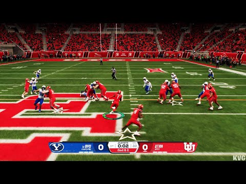 College Football 26 - BYU Cougars vs Utah Utes - Gameplay (PS5 UHD) [4K60FPS]