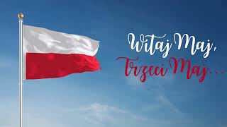 Uroczystość z okazji Święta Konstytucji 3 Maja - klasy 1-4 (Zespół Szkół nr 5 w Płocku)
