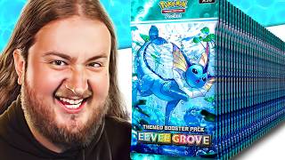 I Opened 100 Packs of Eevee Grove