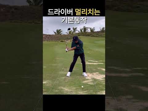 드라이버 멀리치는 기본동작 #챌린저골프웨어 #르꼬끄 #클럽디청담