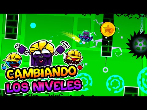 !!!NERFEANDO Y BUFFEANDO LOS NIVELES DE GEOMETRY DASH!!! | (ft. Fifine Micrófono AM8)