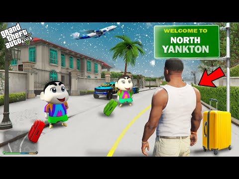 Shinchan And Franklin Moving To A New Place In GTA 5!