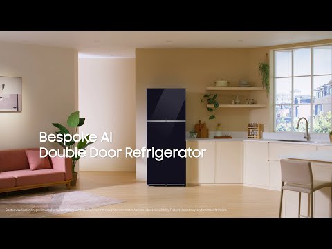 The all-new Bespoke AI Double Door refrigerator | Samsung