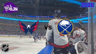 Washington Capitals vs Buffalo Sabres (FULL MOVIE) 11/1/25 