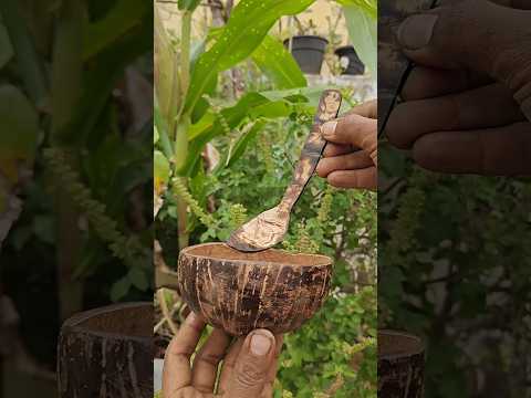 தேங்கா ஓடுல அம்மாக்கு செஞ்சு குடுத்த ஒரு பொருள்!🔥 Coconut Shell Reuse Ideas #reuse #coconut