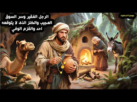 قصة الرجل الفقير وسر السوق العجيب والكنز الذى لا يتوقعه احد والقزم الوفي قصتين تراثية مسموعة