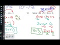 Probability and Algebra Concepts